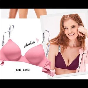 ❌SOLD❌ VS tshirt wireless bra